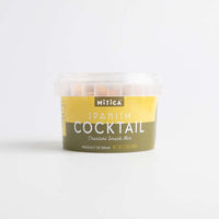 Container of Mitica Spanish Cocktail snack mix
