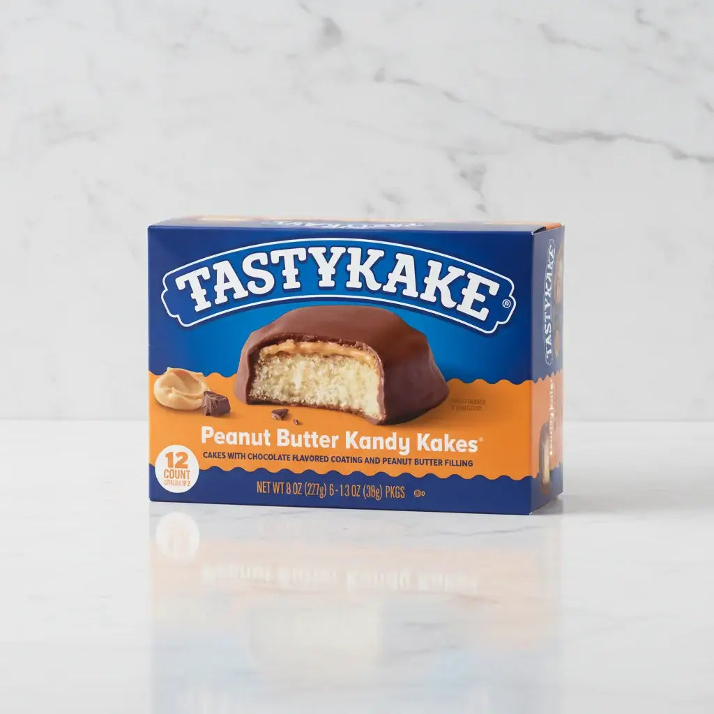 Box of Tastykake Peanut Butter Kandy Kakes